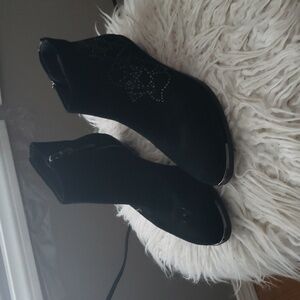 Ted Baker Classic Black Ankle Booties